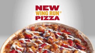 Mazzios New Wing Run® Pizza [upl. by Jasik768]