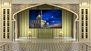 Islamic Studio Background Video Islamic HD Virtual Studio [upl. by Airotel]