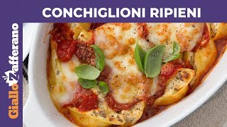 CONCHIGLIONI RIPIENI AL FORNO [upl. by Kissel]