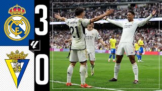 Real Madrid 30 Cádiz CF  HIGHLIGHTS  LaLiga 202324 [upl. by Alessandra]