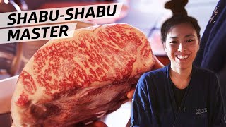 Chef Mako Okano Serves the Worlds Only ShabuShabu Omakase — Omakase [upl. by Waki]