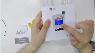 CPE902 KuWFi 4G LTE CPE Router [upl. by Brandtr]