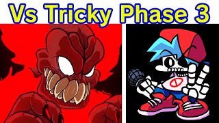 Friday Night Funkin  Vs Tricky Phase 3 Final Form  Cutscenes FNF Mods Hard FanMade [upl. by Aivatnuahs384]