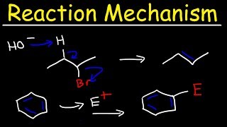 Organic Chemistry  Reaction Mechanisms  Addition Elimination Substitution amp Rearrangement [upl. by Brennen]