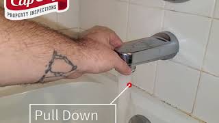 Pull Down Shower Diverter Explainer Video [upl. by Alyss]