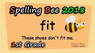 1st Grade Spelling Bee Training Video [upl. by Eenalem]