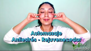 Lifting Facial Massage Reiki Energy  MASAJE Rejuvenecimiento Facial [upl. by Porett]