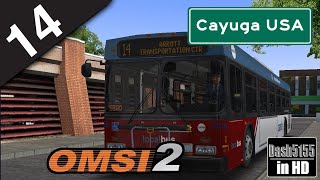 Cayuga USA Route 14  New Flyer D40LF  OMSI 2 [upl. by Stock423]