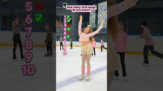 Omg😱 How many viral songs do you know🤯💗🎧⛸️✨ shorts short [upl. by Waddington]