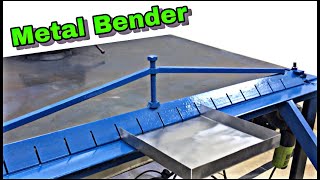 DIY Sheet Metal Bender  Diy Projects [upl. by Aysab]