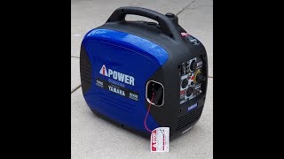 A iPower Yamaha Powered SC2000i 2000 Watt Inverter Generator Quick Review [upl. by Hadlee825]