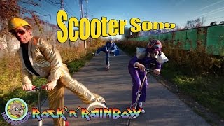 Riding My Scooter by RocknRainbow Music for kids from Howdytoons [upl. by Viguerie]