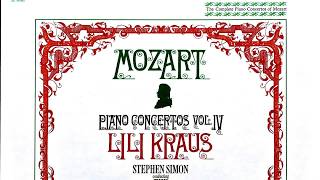 Mozart  Piano Concertos 9 Jeunehomme15161234568  Presentation Centrecord  Lili Kraus [upl. by Hpeseoj235]