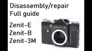 ZenitEZenitB disassembly and service guide [upl. by Ettesus]