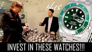 THE BEST INVESTMENT WATCHES YOU CAN BUY [upl. by Notrub]