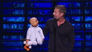 Americas Got Talent2015 S10E10 Judge Cuts Ventriloquist Paul Zerdin Performance 2 [upl. by Cassie265]