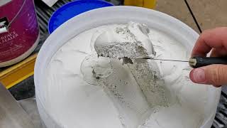 How To Use Drywall Mud Joint Compound [upl. by Tallie]