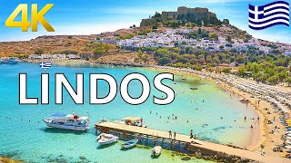 LINDOS  RHODES 4K 2021 [upl. by Nahor]