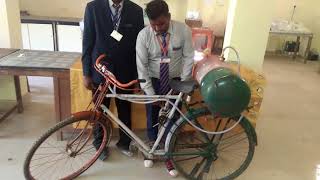 DIC RDVV Jabalpur compressed air bicycle [upl. by Aelem923]