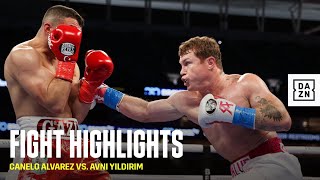 HIGHLIGHTS  Canelo Alvarez vs Avni Yildirim [upl. by Pierce]