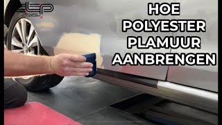 polyester plamuur aanbrengen [upl. by Decato]