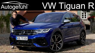 firstever VW Tiguan R 320 hp FULL REVIEW with new torque vectoring Tiguan Facelift 2021 Autogefühl [upl. by Viglione245]