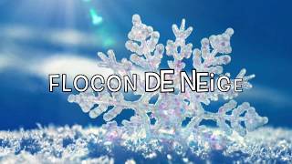 FLOCON DE NEIGE  comptine Mis en musique et interprété par  Agathe MD [upl. by Anivla]