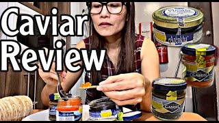 First time to taste Caviar  Caviar Review [upl. by Kathie]