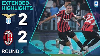 LAZIOMILAN 22  EXTENDED HIGHLIGHTS  SERIE A 202425 [upl. by Aidnahs]