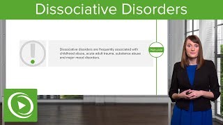 Dissociative Disorders Definitions amp Types – Psychiatry  Lecturio [upl. by Nylcaj886]