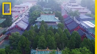 The Shaolin Temple and Their KungFu Monks  National Geographic [upl. by Tnert]