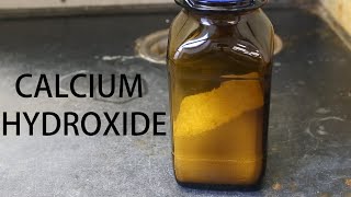 How to make Calcium Hydroxide CaOH2 [upl. by Rocher208]