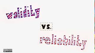 Difference between validity and reliability [upl. by Sej461]