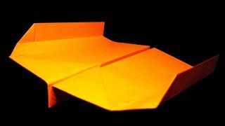 How to make a very EASY BOOMERANG paper airplane  BEST boomerang plane 2018 [upl. by Icyac]