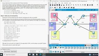 3312 Packet Tracer  VLAN Configuration [upl. by Ty]