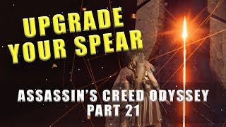 Assassins Creed Odyssey upgrade your spear [upl. by Tatum]