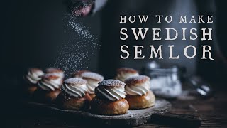 How to make Swedish Semlor  Swedish Semla Recipe [upl. by Morlee]