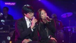 Sung Si Kyung amp Lena Park  Something stupid 200710 [upl. by Hillard]