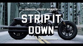 Introducing Indian Scout Bobber  Indian Motorcycle [upl. by Ayerhs]