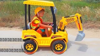 Funny stories about Tractor Backhoe [upl. by Joana]