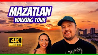 Discovering Mazatlan  4K Walking Tour [upl. by Okkin]