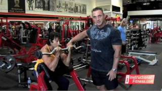 Instructional Fitness  Preacher Curls [upl. by Ivette619]