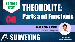 Theodolite  Parts and Functions [upl. by Silletram728]