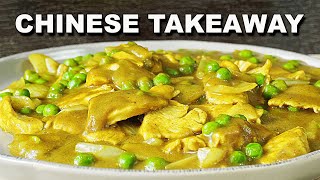 Chinese Takeaway Chicken Curry  How to make Takeaway Chinese Chicken Curry at home [upl. by Akcemat925]