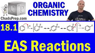 181 Electrophilic Aromatic Substitution  Organic Chemistry [upl. by Fulmis]