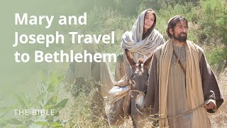 Luke 2  Mary and Joseph Travel to Bethlehem  The Bible [upl. by Atikkin748]