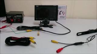 Pyle PLCM7500 Backup Camera System  Setup and Overview Video [upl. by Rez]