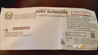 Dallas Jury Duty Letters Arrive A Day Before Court [upl. by Girardi591]