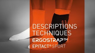 Entorse cheville  Chevillère ERGOSTRAP™ SPORT  Description Technique  EPITACT Sport [upl. by Michaelina]