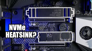 Are NVMe SSD Heatsinks Worth Using M2 Heatsink Comparison [upl. by Sardse466]